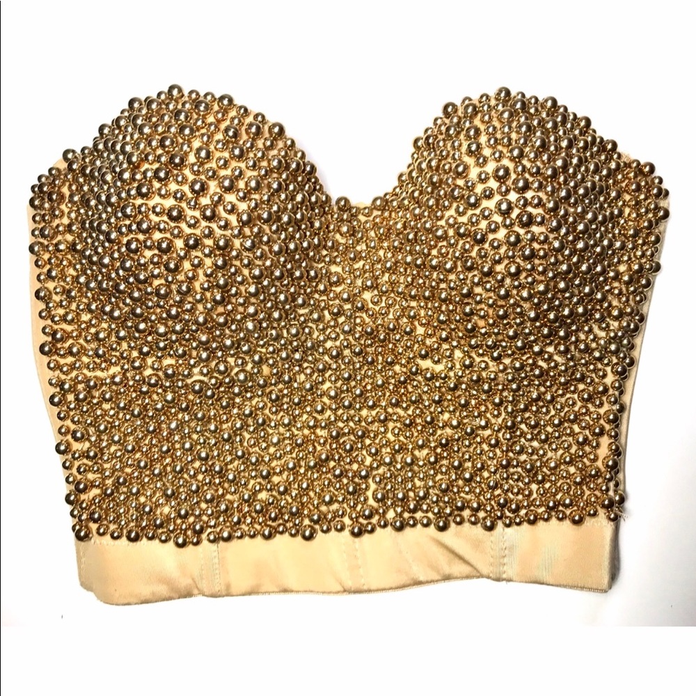 Beaded Front Corset